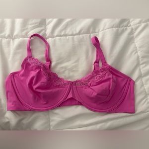 Too big and it’s final sale! SKIMS FITS EVERYBODY CORDED LACE UNLINED SCOOP BRA